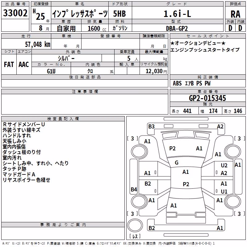 SUBARU IMPREZA
