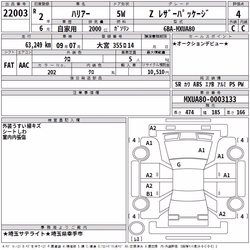 TOYOTA HARRIER