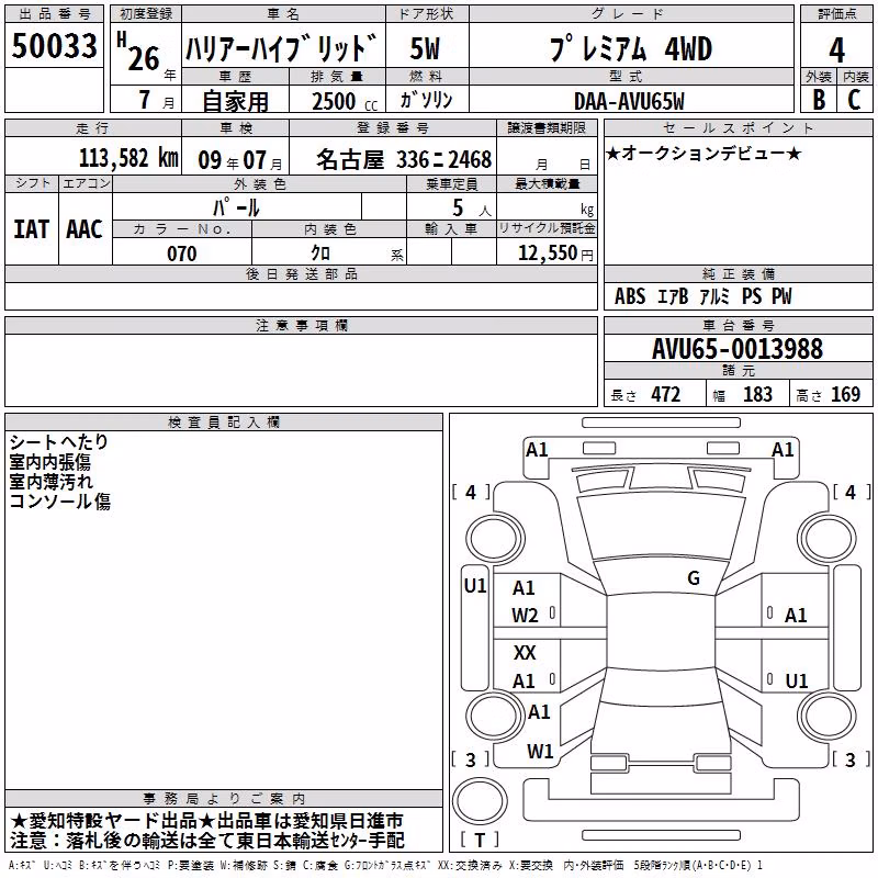 TOYOTA HARRIER