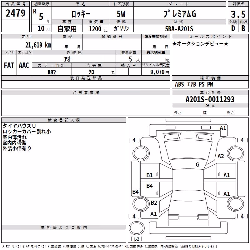 DAIHATSU ROCKY