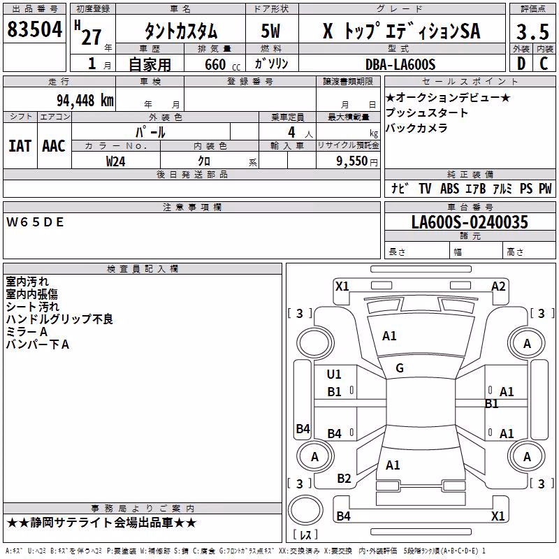 DAIHATSU TANTO