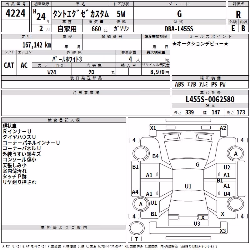 DAIHATSU TANTO EXE