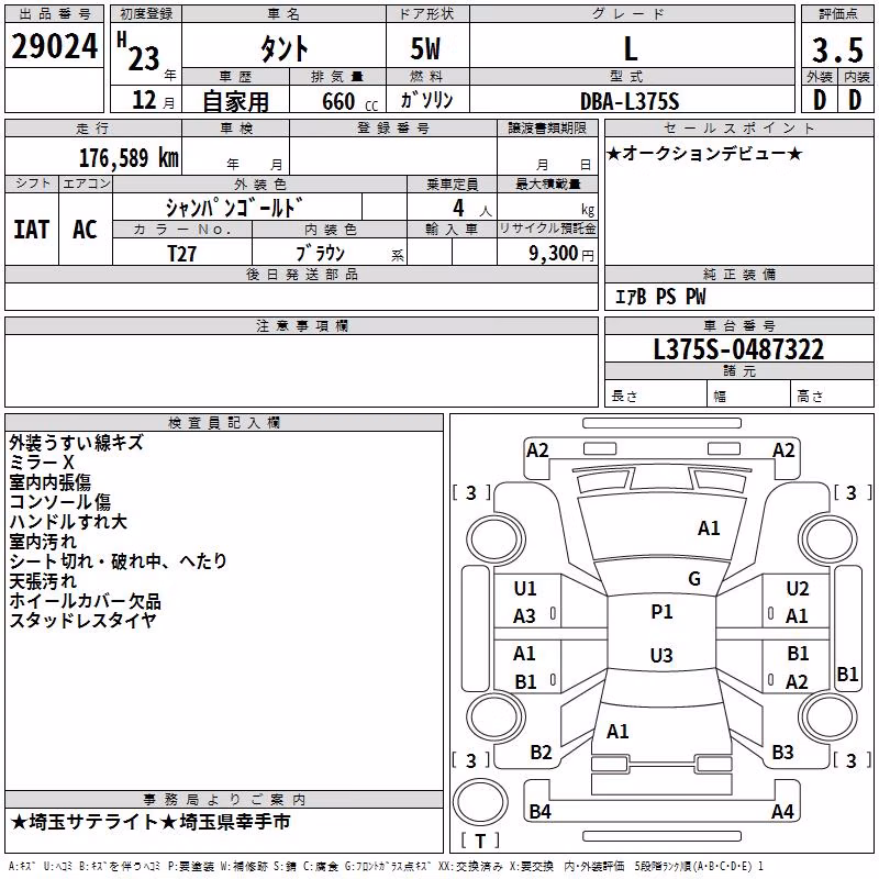 DAIHATSU TANTO