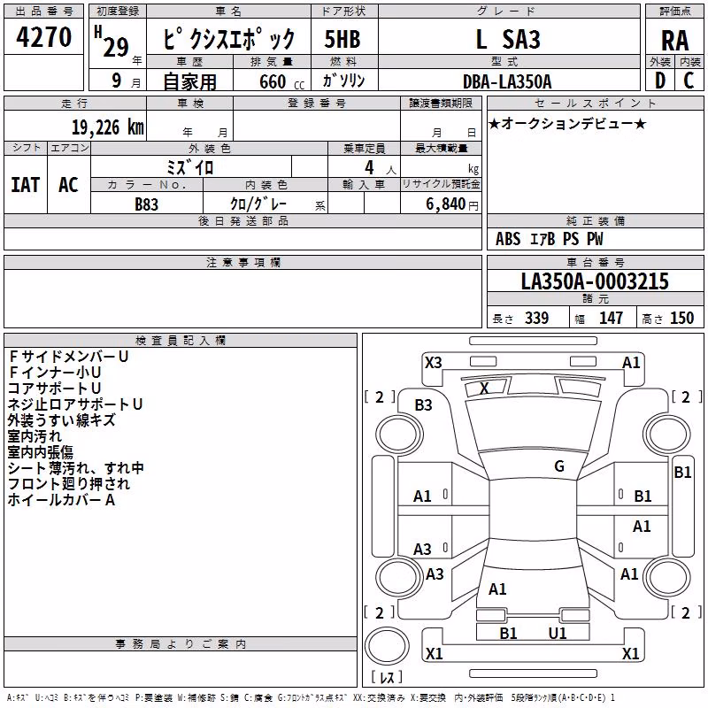 TOYOTA PIXIS EPOCH