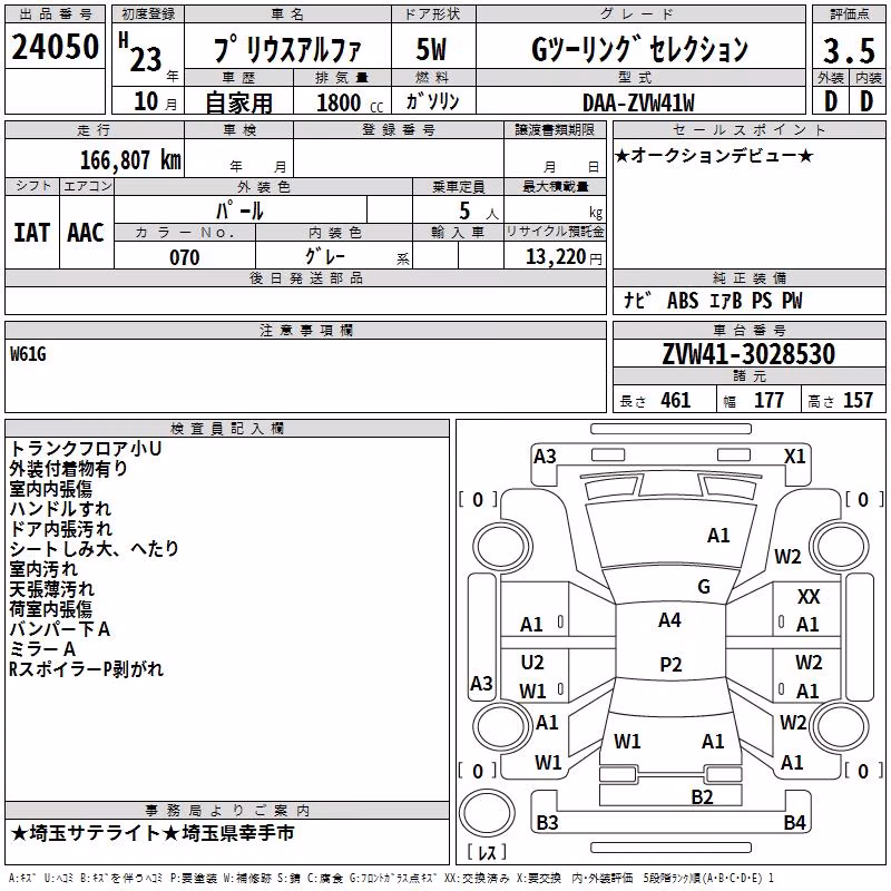 TOYOTA PRIUS ALPHA