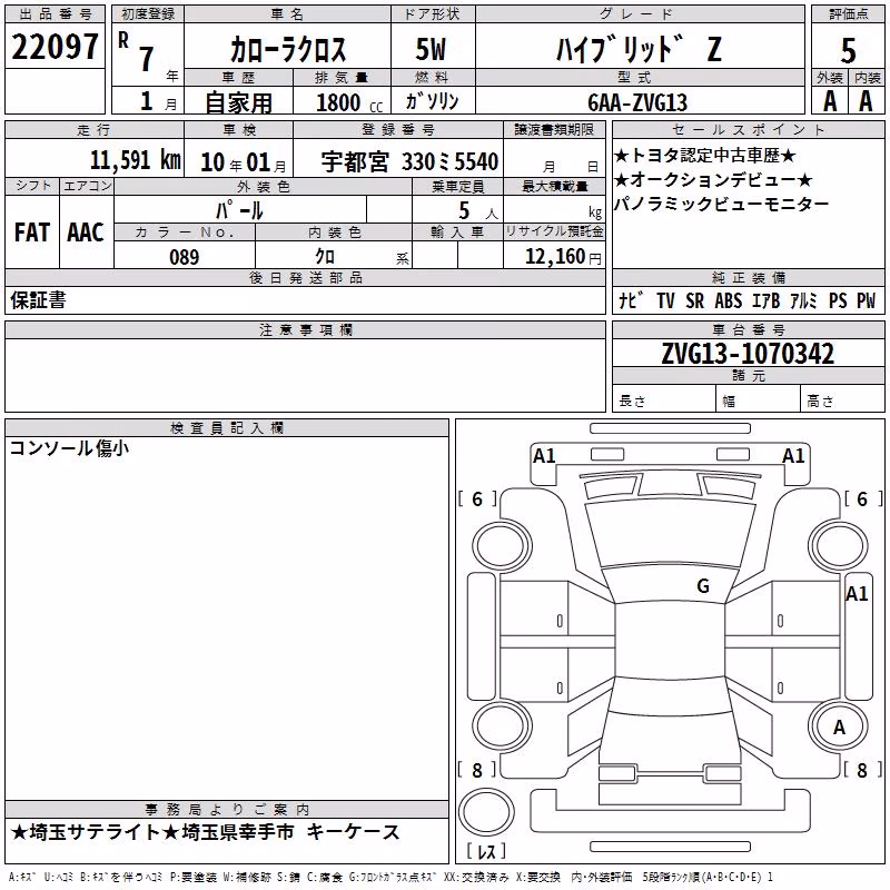 TOYOTA COROLLA CROSS