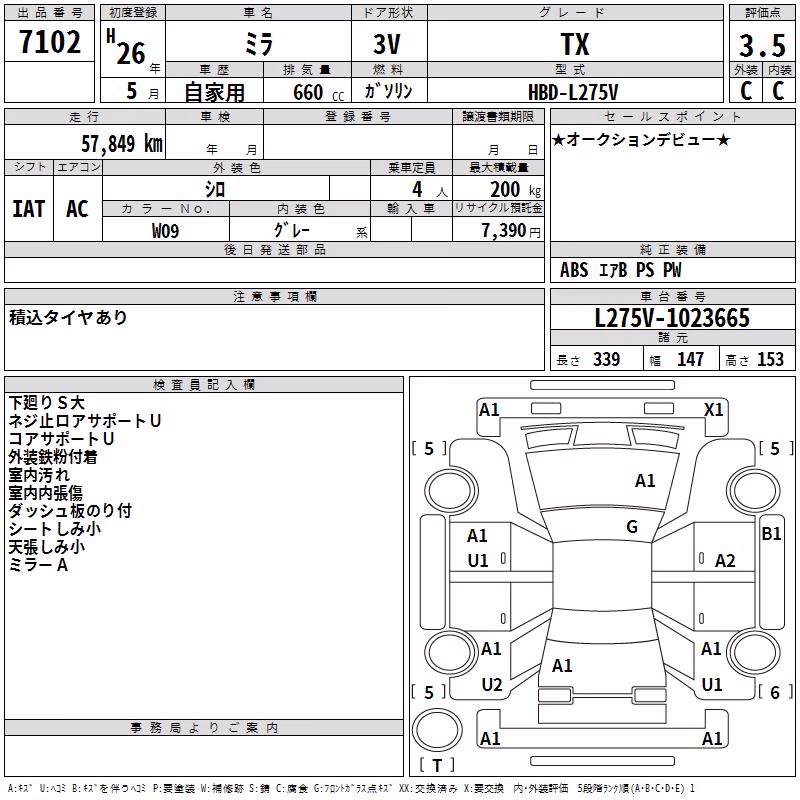 DAIHATSU MIRA