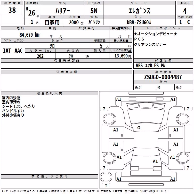 TOYOTA HARRIER