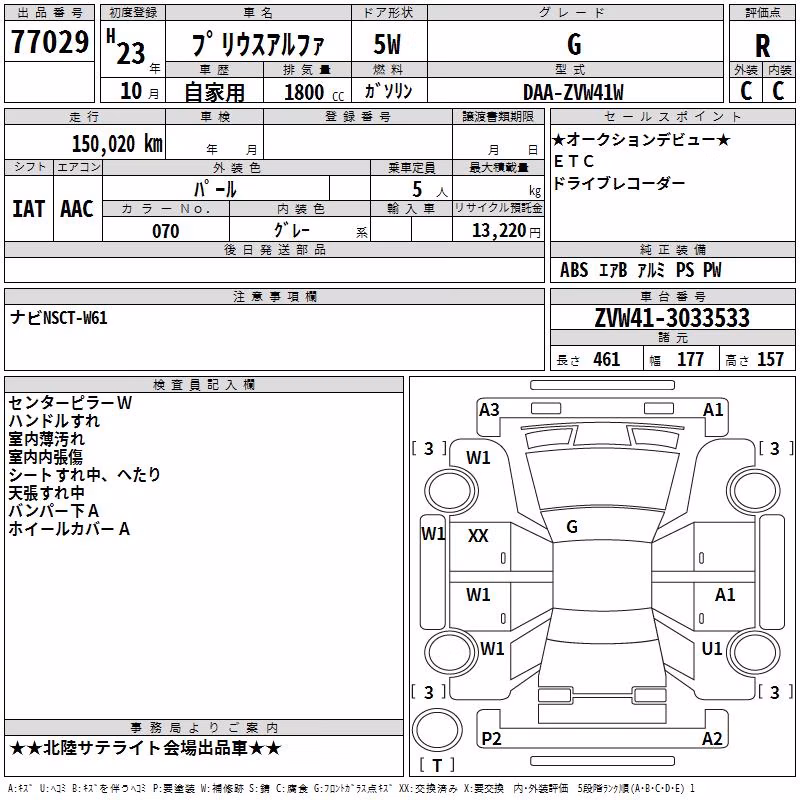 TOYOTA PRIUS ALPHA