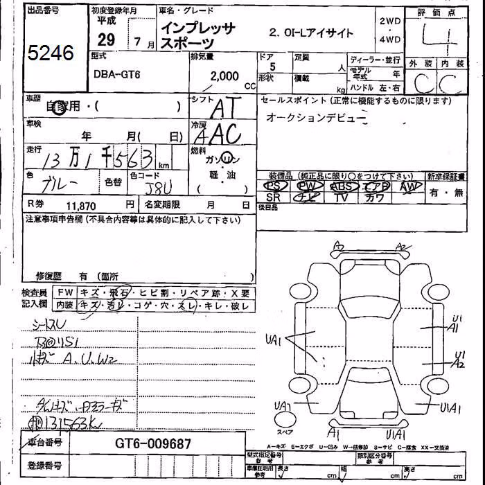 SUBARU IMPREZA
