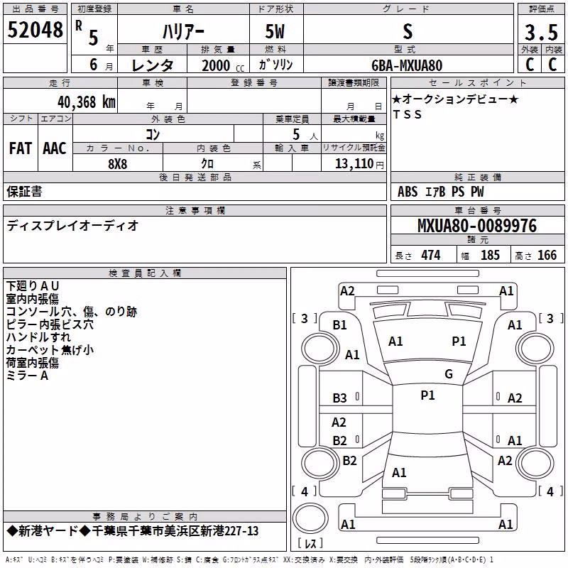 TOYOTA HARRIER