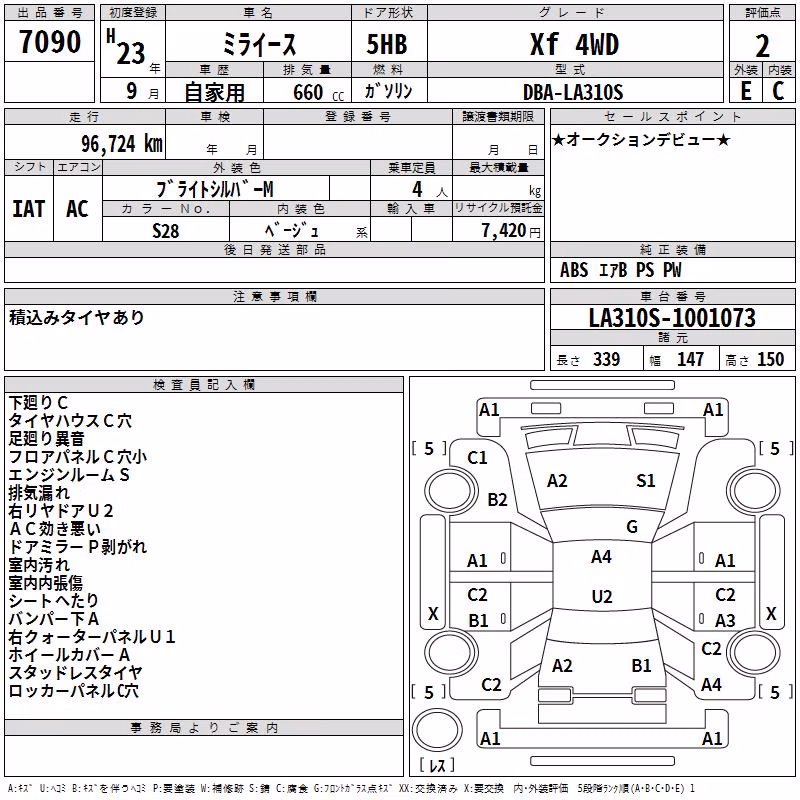 DAIHATSU MIRA E:S