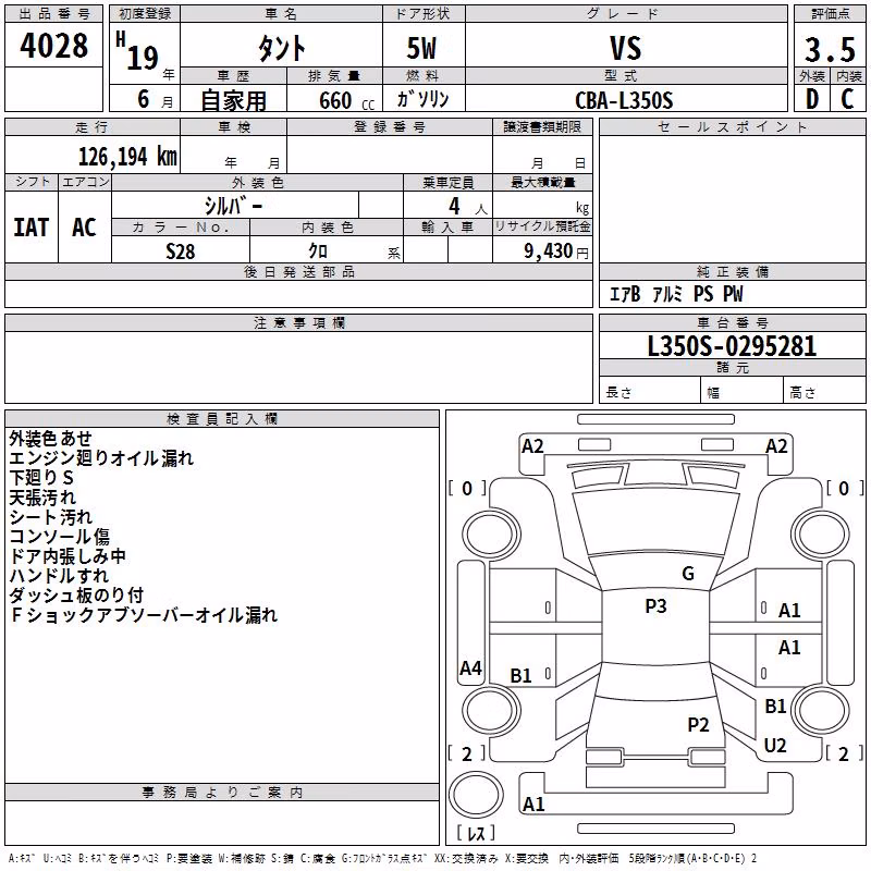 DAIHATSU TANTO