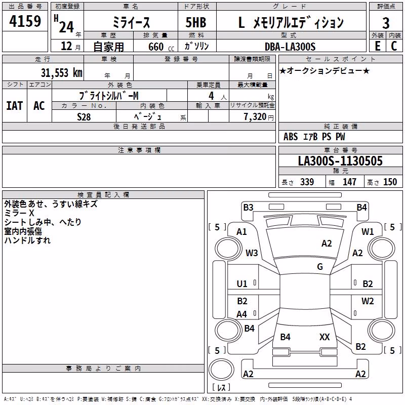 DAIHATSU MIRA E:S
