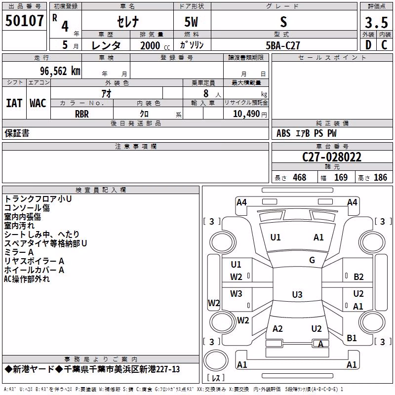 NISSAN SERENA