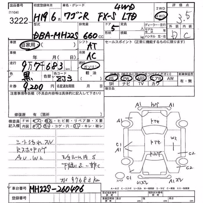 SUZUKI WAGON R