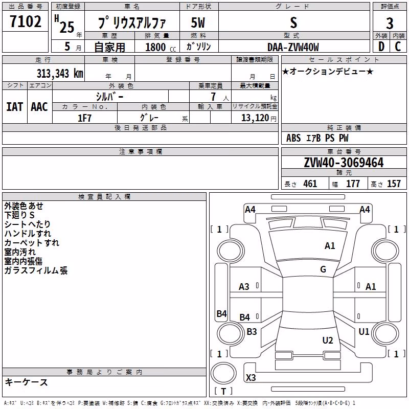 TOYOTA PRIUS ALPHA