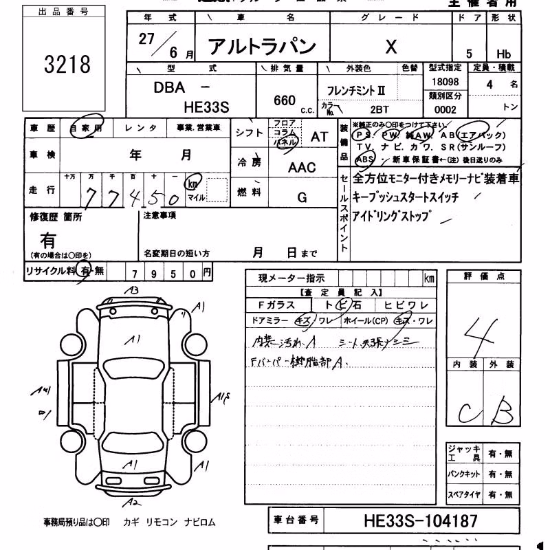 SUZUKI ALTO LAPIN
