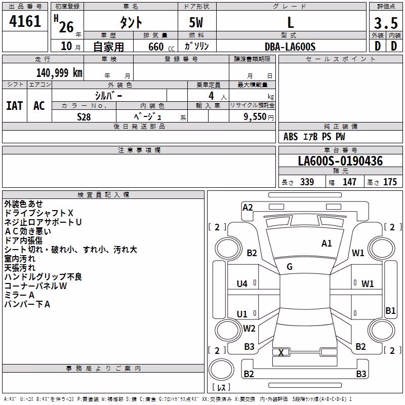 DAIHATSU TANTO