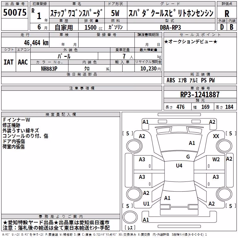 HONDA STEPWGN