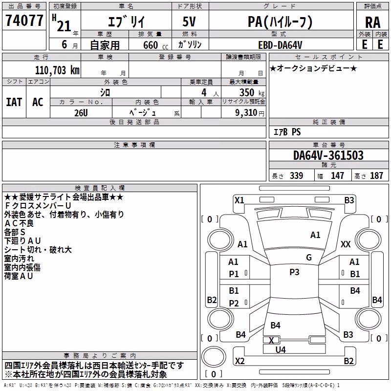 SUZUKI EVERY