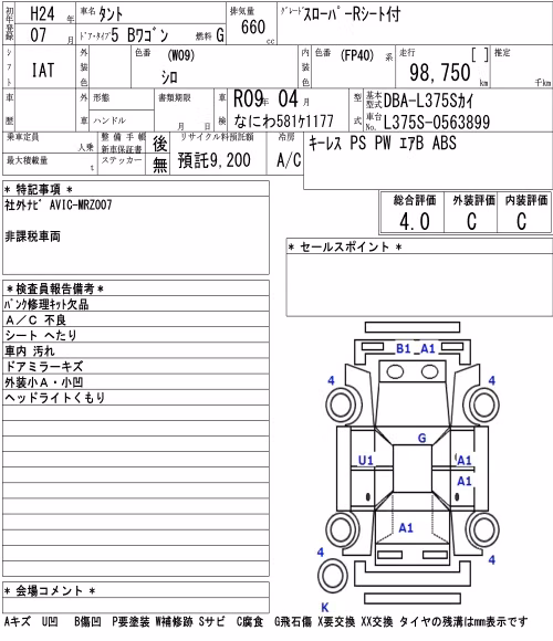 DAIHATSU TANTO