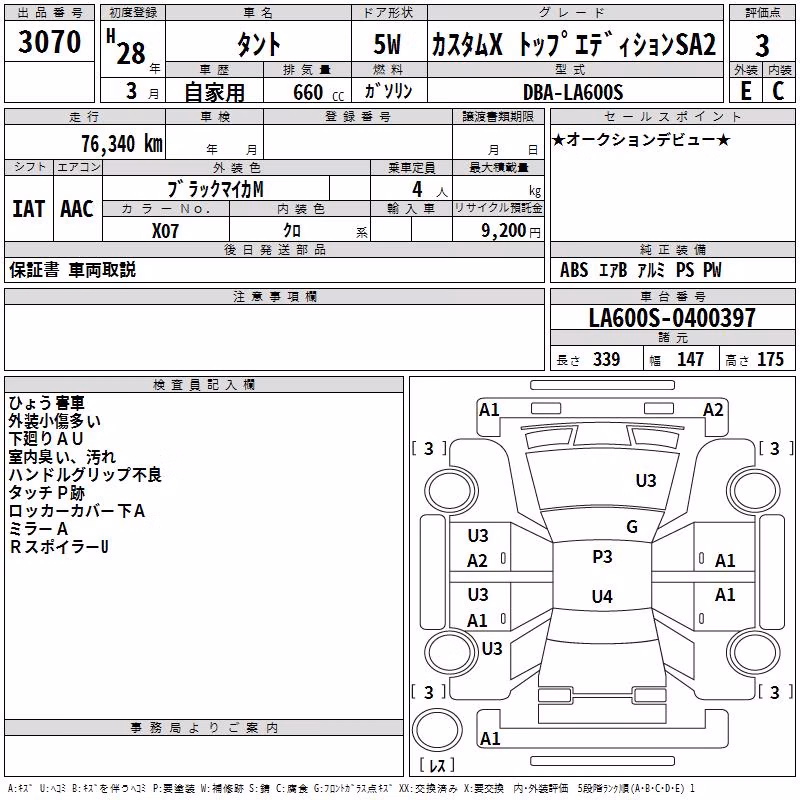 DAIHATSU TANTO