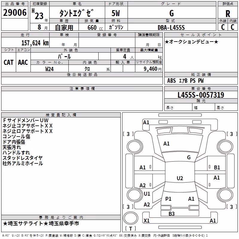 DAIHATSU TANTO EXE