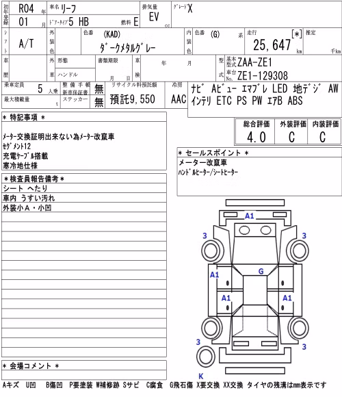 NISSAN LEAF