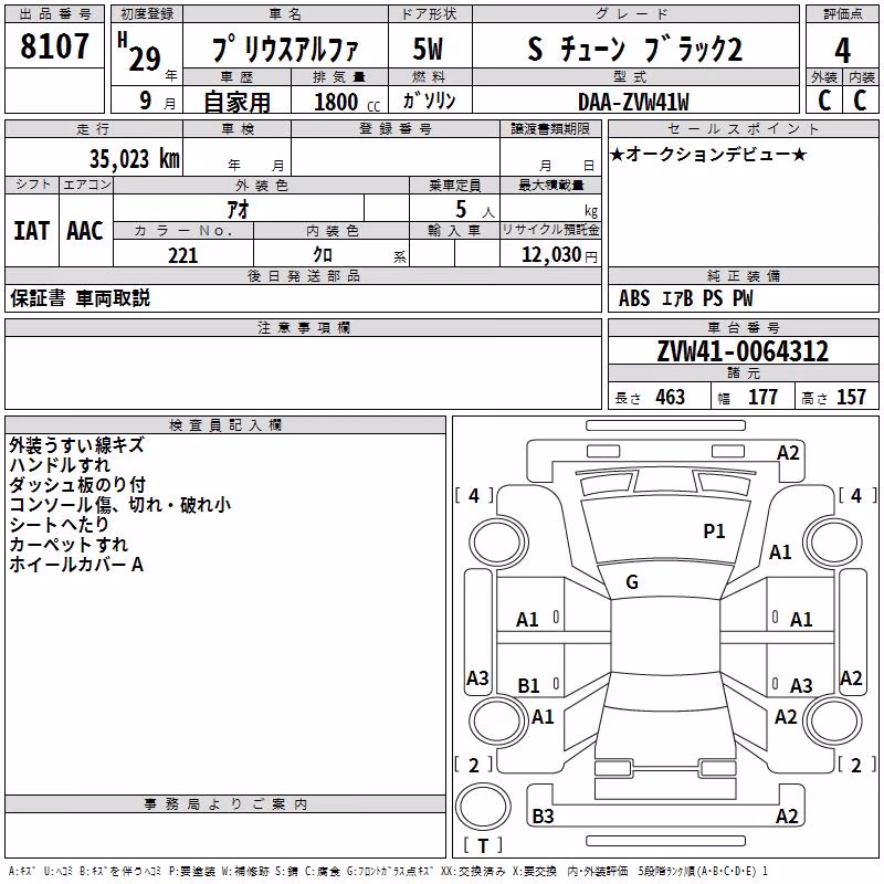 TOYOTA PRIUS ALPHA