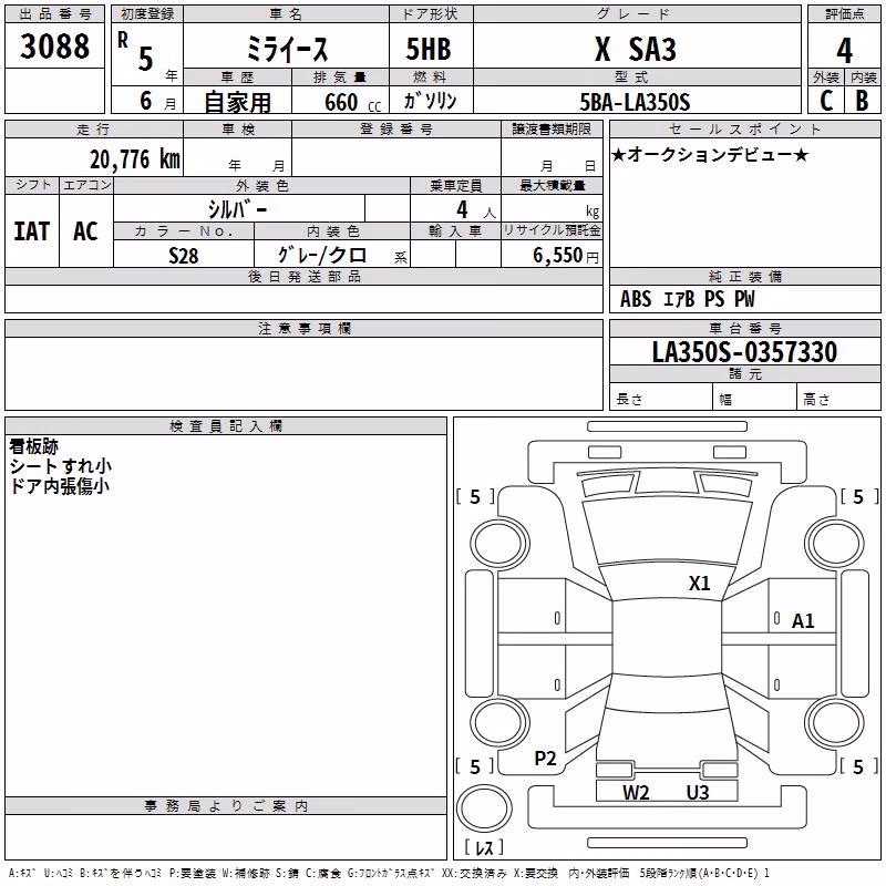 DAIHATSU MIRA E:S