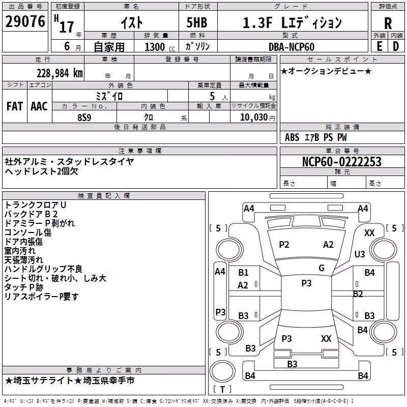 TOYOTA IST