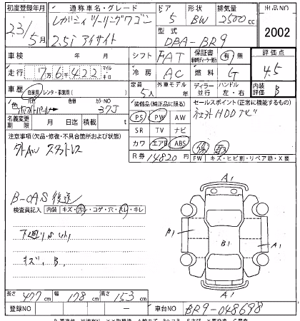 SUBARU LEGACY