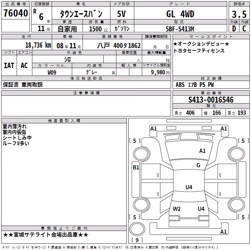 TOYOTA TOWN ACE