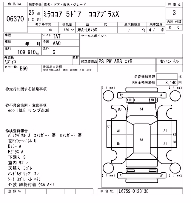 DAIHATSU MIRA COCOA