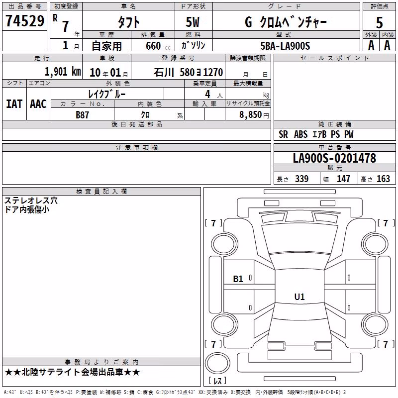 DAIHATSU TAFT