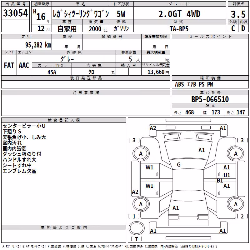SUBARU LEGACY
