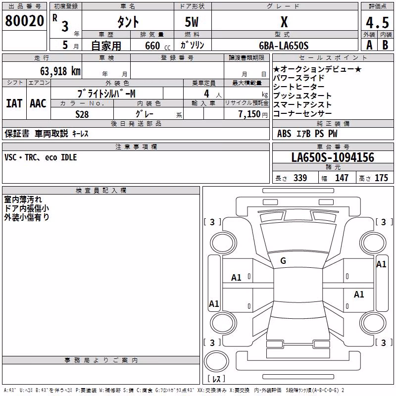 DAIHATSU TANTO