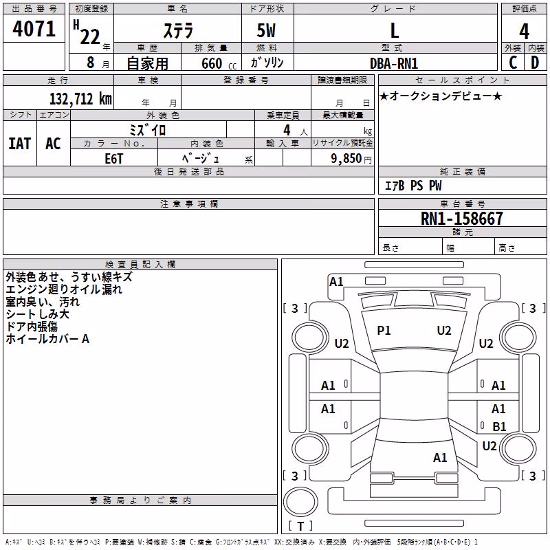 SUBARU STELLA