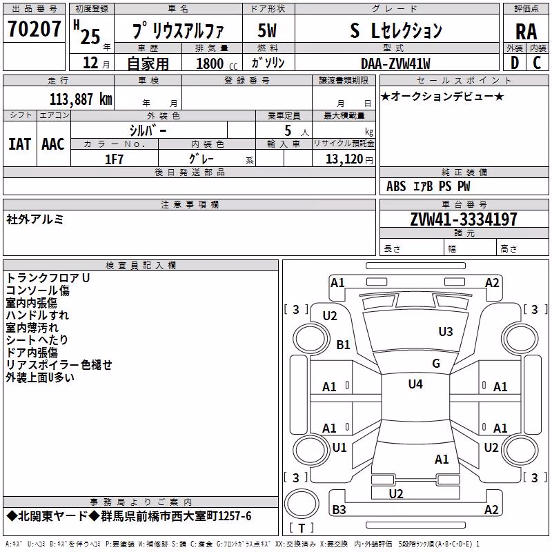TOYOTA PRIUS ALPHA