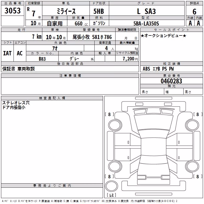 DAIHATSU MIRA E:S