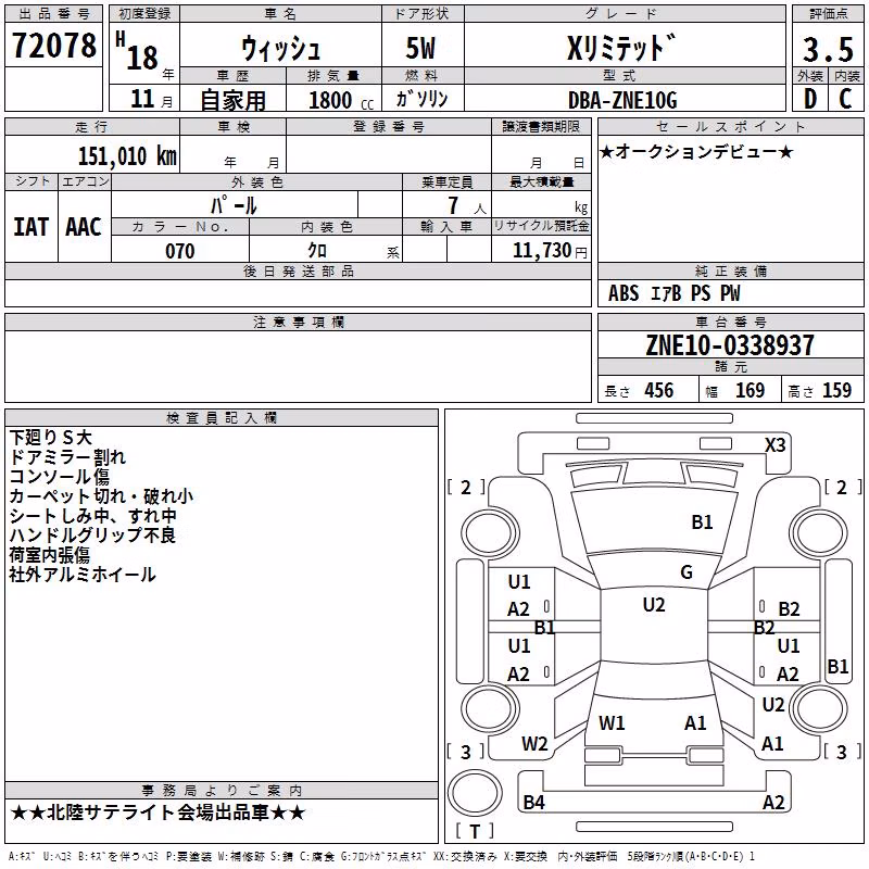 TOYOTA WISH