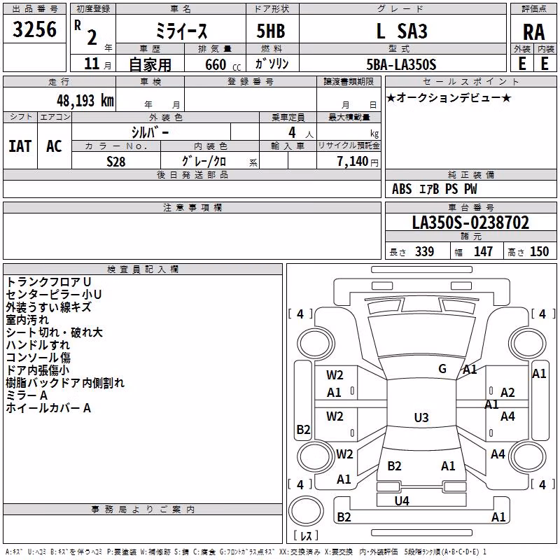 DAIHATSU MIRA E:S