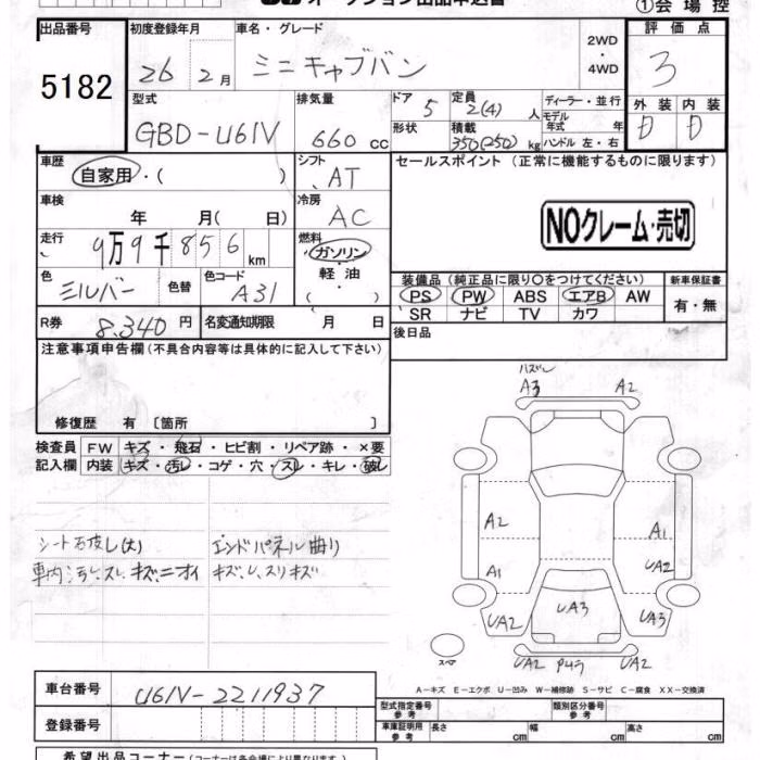 MITSUBISHI MINICAB