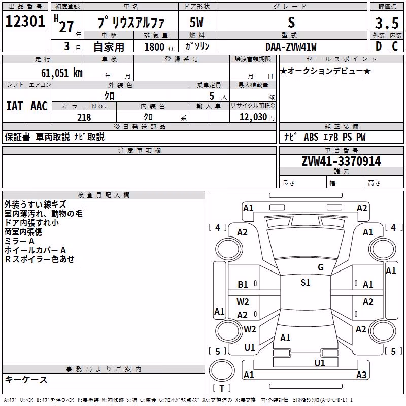 TOYOTA PRIUS ALPHA