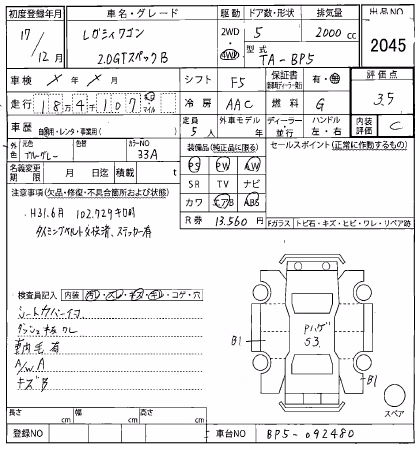 SUBARU LEGACY