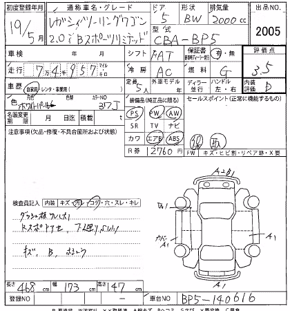 SUBARU LEGACY