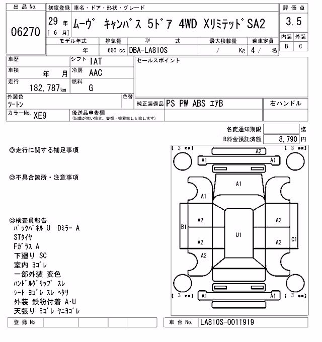 DAIHATSU MOVE CANBUS