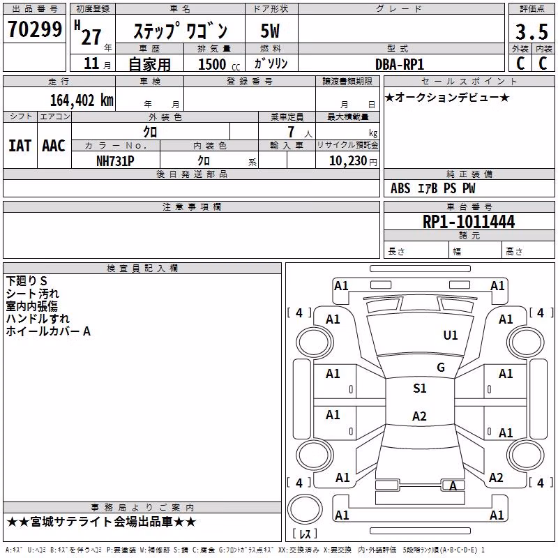 HONDA STEPWGN