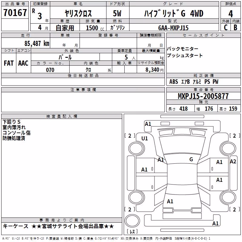 TOYOTA YARIS CROSS